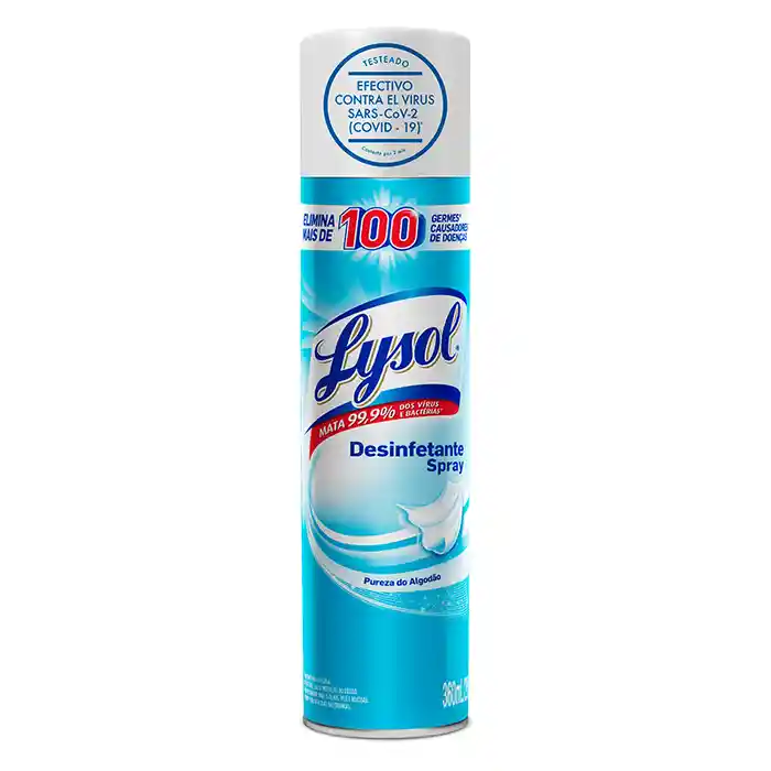 Desinfectante Lysol Aerosol Linen 360 Ml