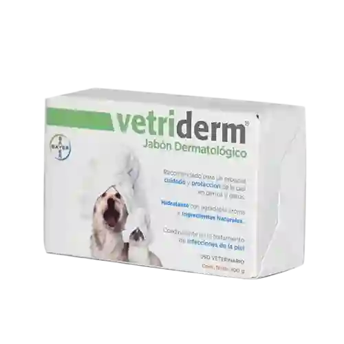 Vetriderm Jabon Dermatologico X 100 Gr