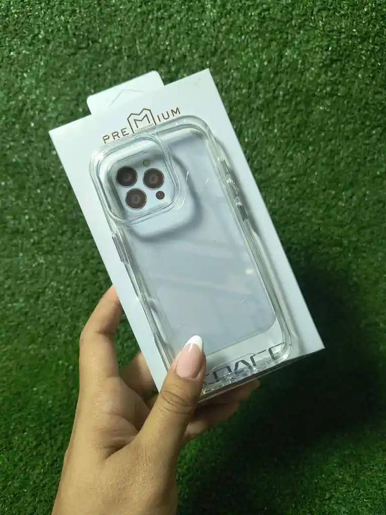 Iphone 16 Pro | Space Transparente | Case Rigido | Carcasa Protectora | Full Proteccion | Antihumedad