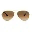 Gafas De Sol Ray Ban Aviador Degrade Rb3025 001/51 Color Marron Talla 55mm