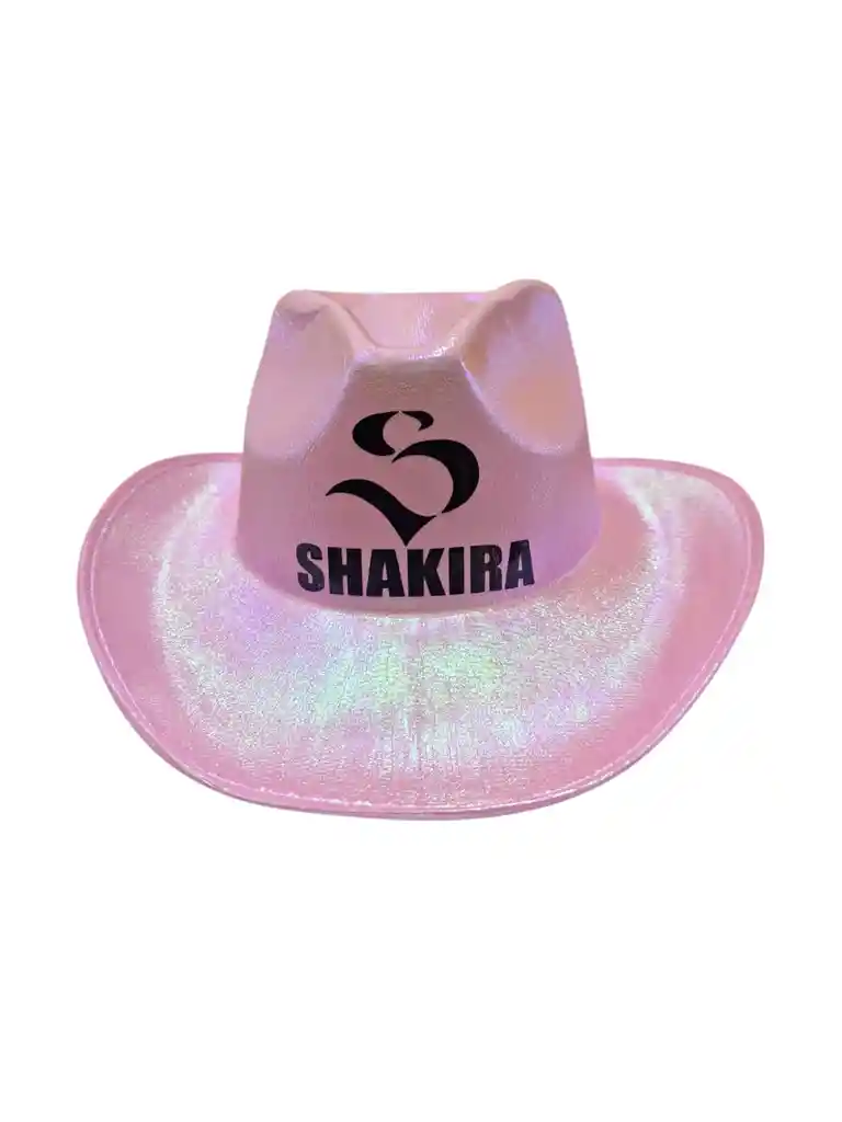 Sombrero Tornasol Concierto Shakira Cantante Fiesta Rosado