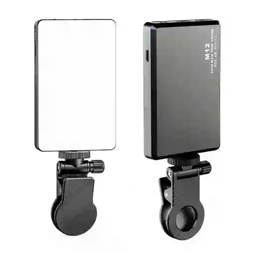 Luz Led Para Selfie Recargable M12