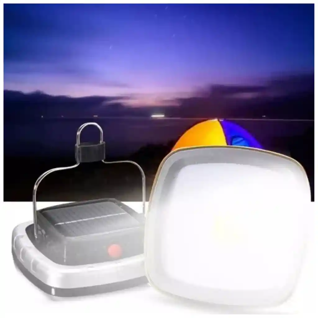 Lampara Led Solar Recargable Usb