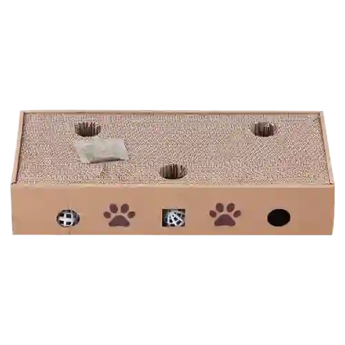 Rascador 2 En 1 Marrón Paw Acc