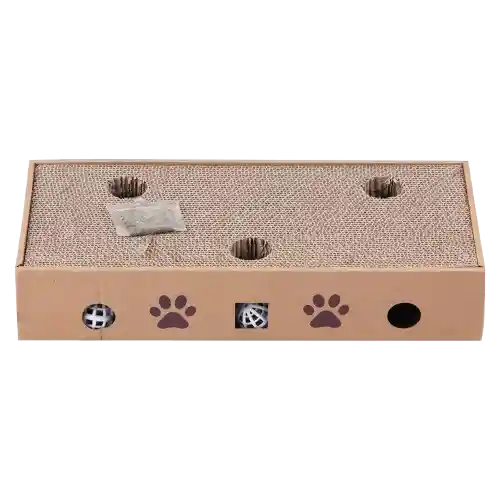 Rascador 2 En 1 Marrón Paw Acc