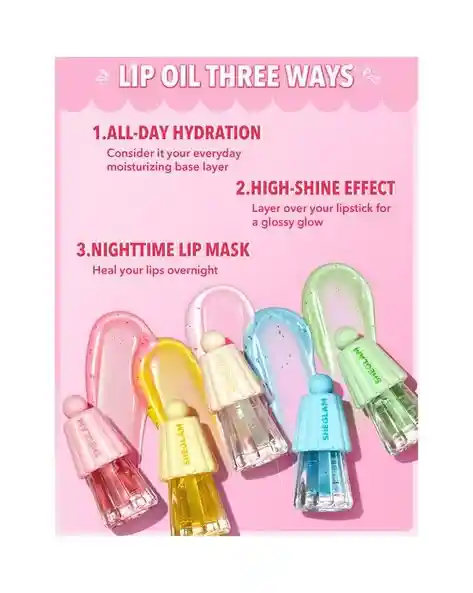 Lip Oil Para Labios Tipo Sheglam
