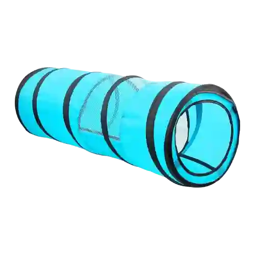Tunel P Gato 1un Azul Paw Acc