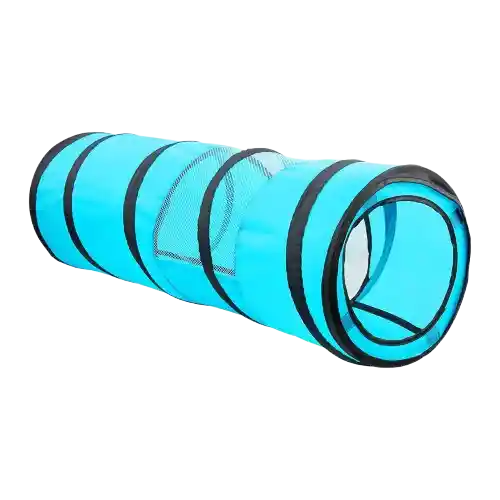 Tunel P Gato 1un Azul Paw Acc