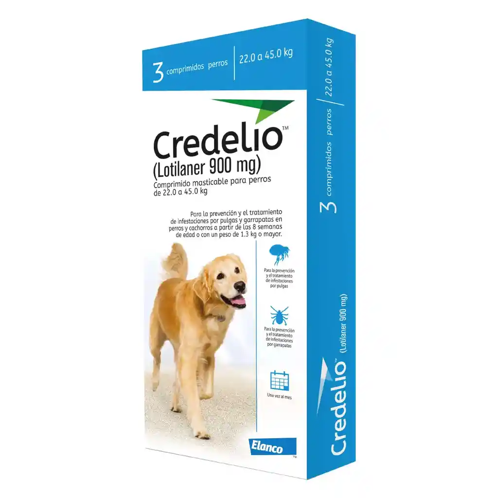 Credelio 900 Mg 22 Kg O Mas