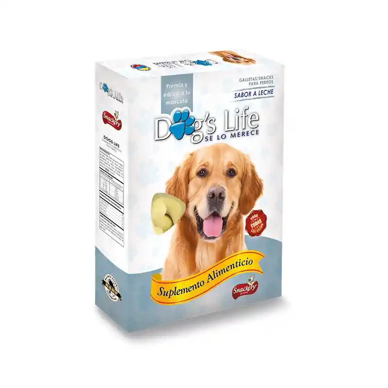 Galletas Dogs Life Leche 1000 Gr