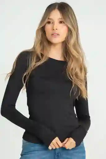 Top Montrose Color Negro Talla M