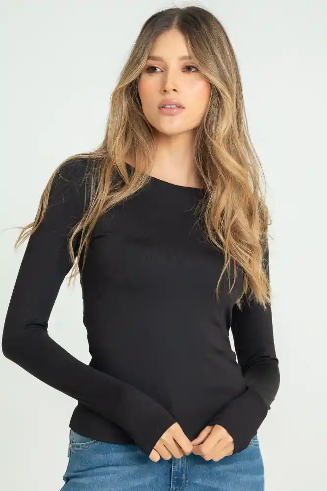 Top Montrose Color Negro Talla Xl