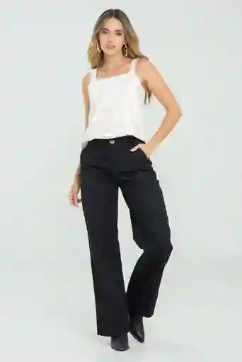 Pantalon Dril Alexey Color Negro Talla 8
