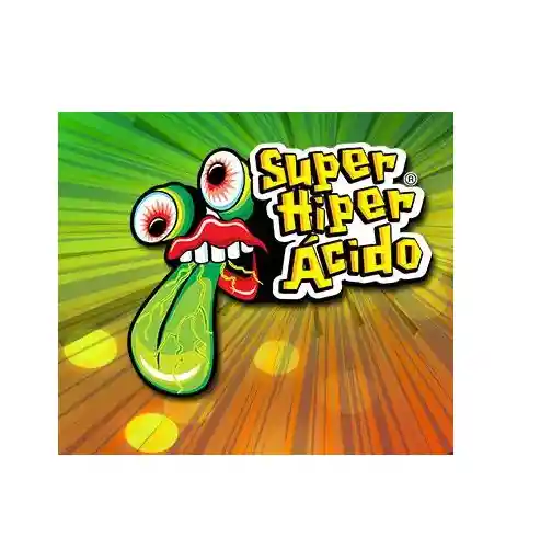 Dulce En Polvo Super Hiper Acido Fresa X80