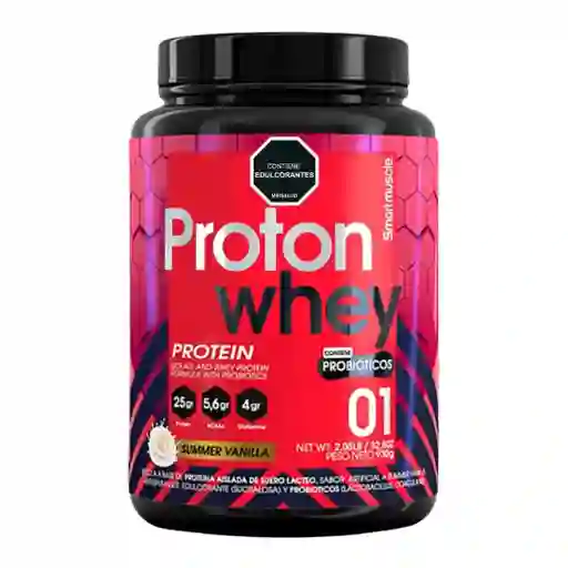 Proteina Proton Whey 2lb Sabor Vainilla