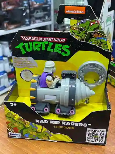 Carro De Impulso Tortugas Ninja Shredder Escala 180