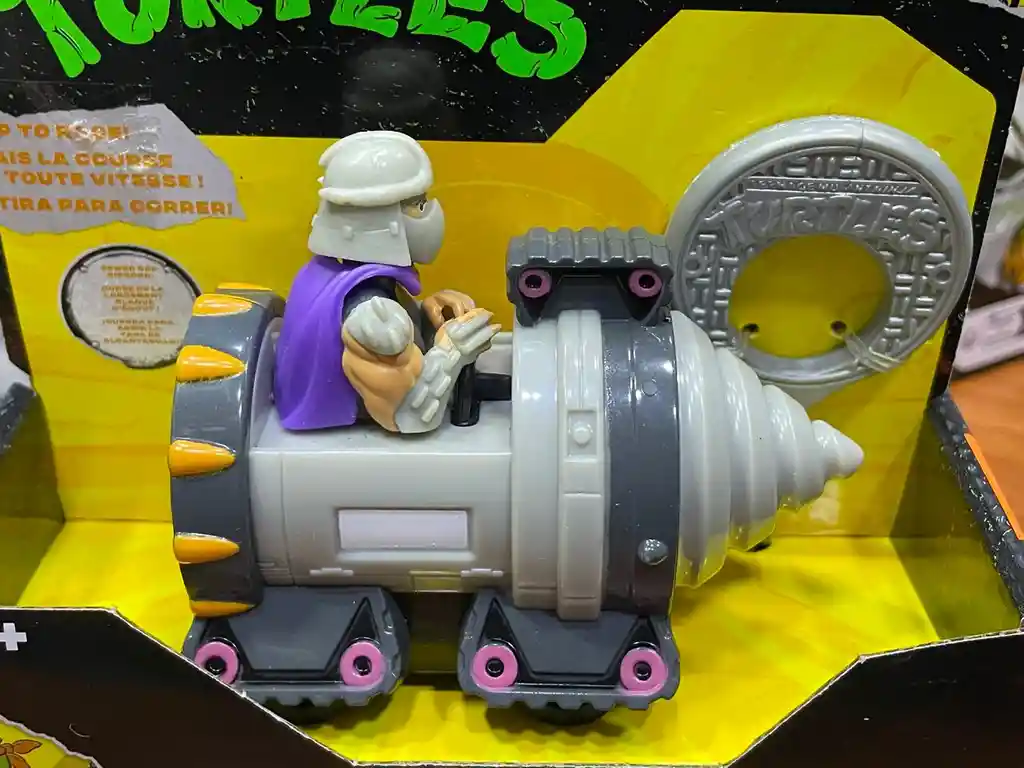 Carro De Impulso Tortugas Ninja Shredder Escala 180