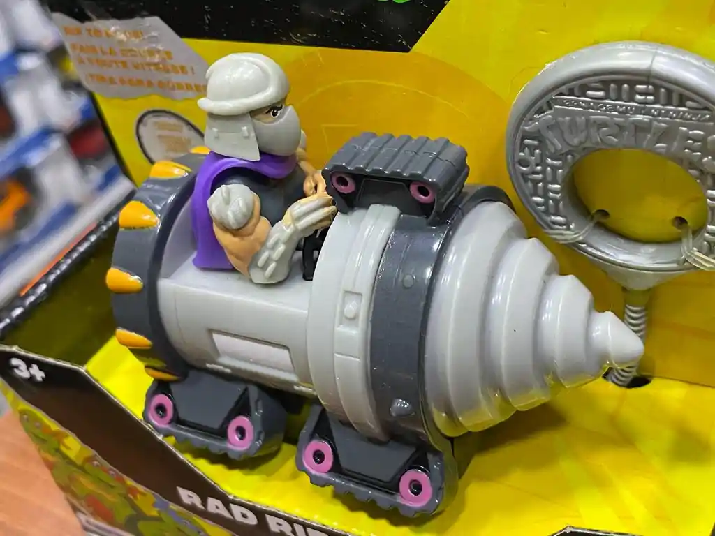 Carro De Impulso Tortugas Ninja Shredder Escala 180