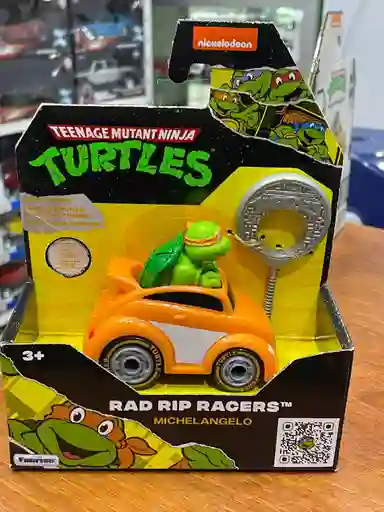 Carro De Impulso Tortugas Ninja Michelangelo Escala 180