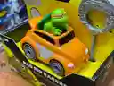 Carro De Impulso Tortugas Ninja Michelangelo Escala 180