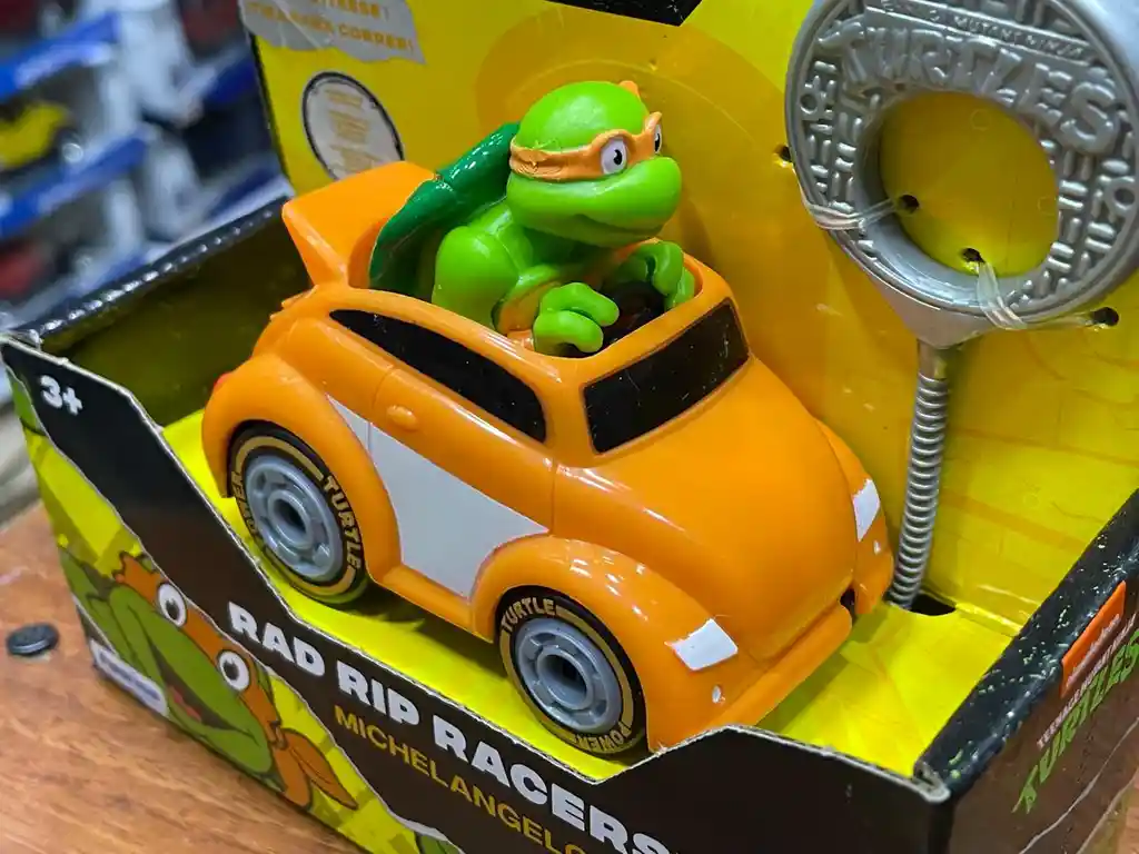 Carro De Impulso Tortugas Ninja Michelangelo Escala 180