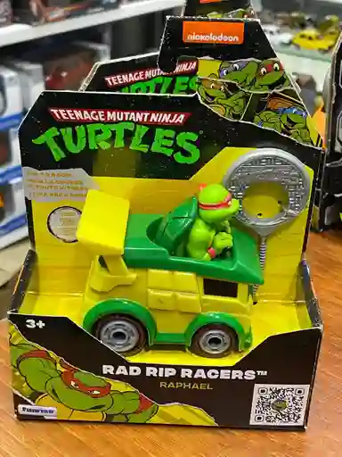 Carro De Impulso Tortugas Ninja Raphael Escala 180