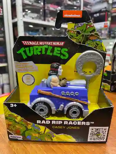 Carro De Impulso Tortugas Ninja Casey Jones Escala 180