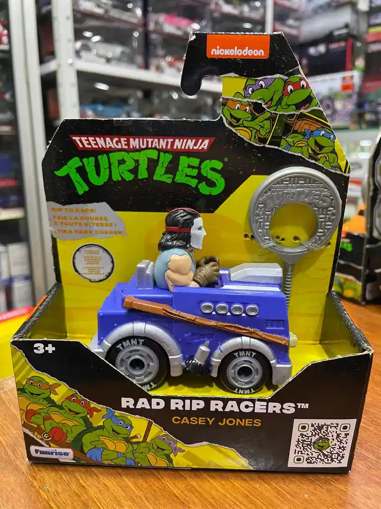 Carro De Impulso Tortugas Ninja Casey Jones Escala 180