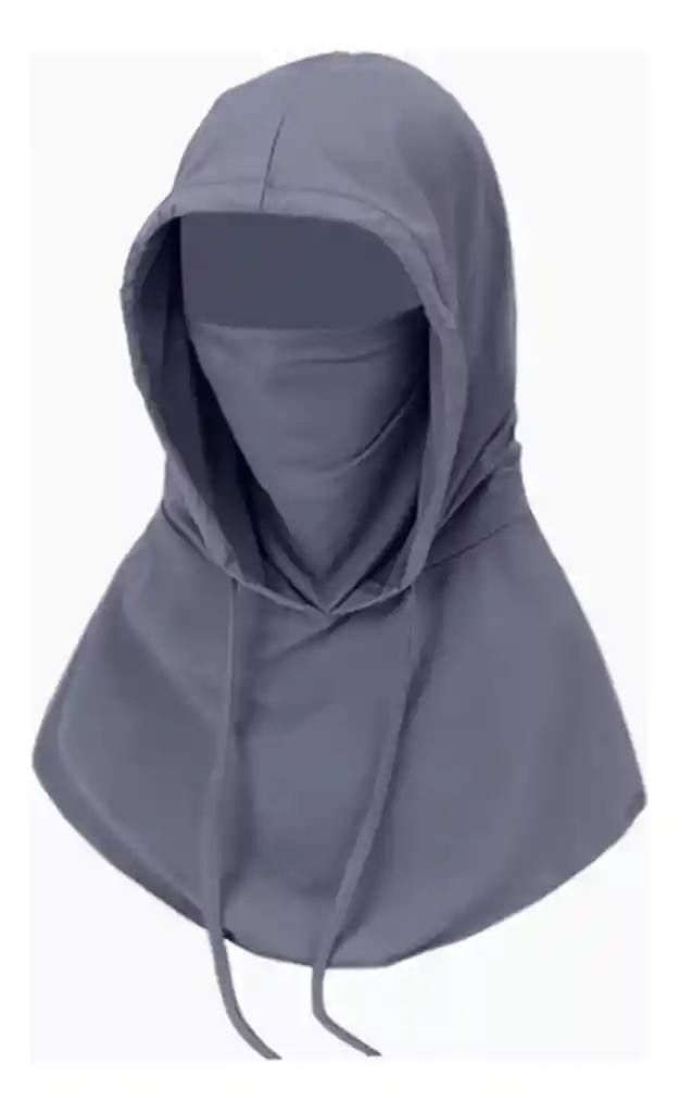 Mascara De Protección Solar Para La Cara - Cuello Ajustable