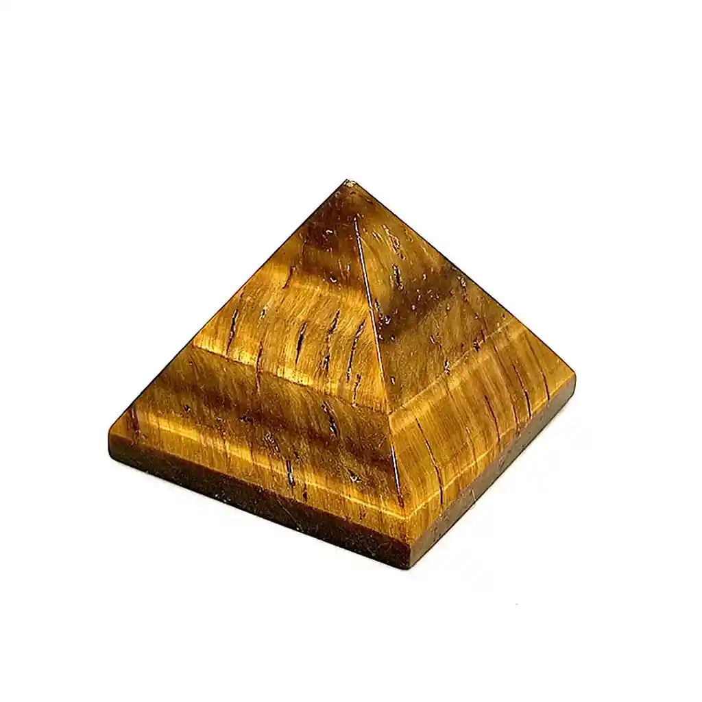 Pirámide De Piedra Ojo De Tigre