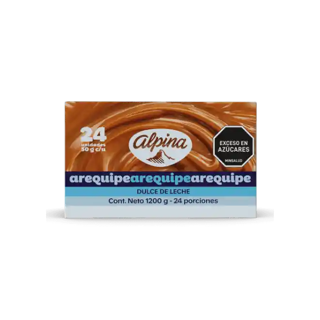 Arequipe Alpina Vaso 50 Gr X24