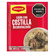 Caldo Con Costilla Maggi Desmenuzado 9g