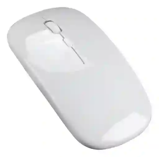 Mouse Inalámbrico Ultra Delgado Bluetooth + 2.4ghz (blanco)