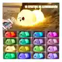 Luz De Noche Para Niños Cachorros Luz Nocturna Led 7 Colores