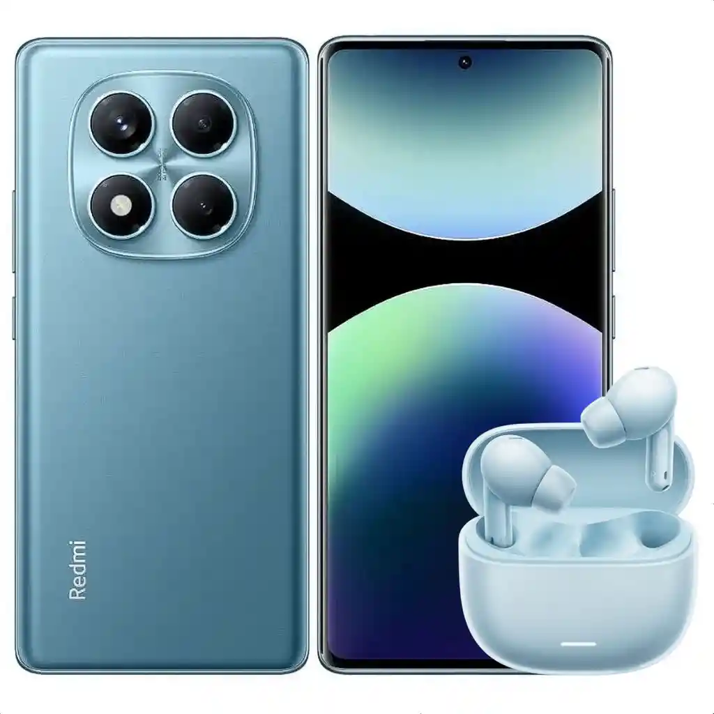 Celular Redmi Note 14 Pro 256gb /8gb Azul + Buds 6 Lite