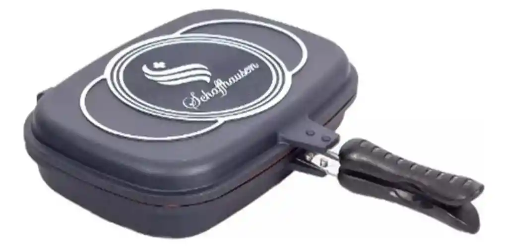 Sarten Doble Parrilla Mármol Shaffhausen Antiherente 36 Cm