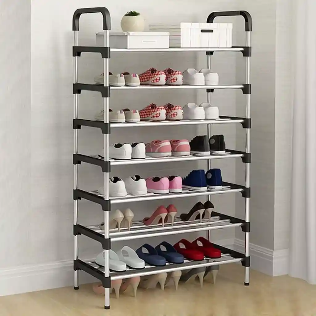 Organizador Zapatero Metálico 6 Niveles Calzado 18 Pares