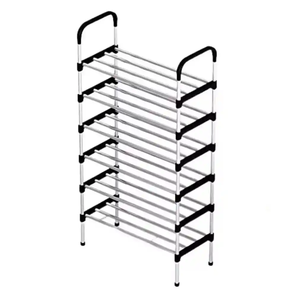 Organizador Zapatero Metálico 6 Niveles Calzado 18 Pares