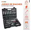 Juego De Copas Rachet Con Estuche Herramienta Manual 108 Pz Innovo