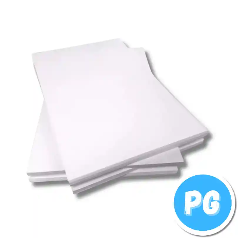 Paquete De Papel Basik En Cuartos X10 Unidades De 450grs De Grosor Cada Una