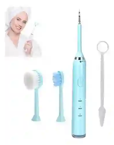 Cepillo Limpiador Dientes Eléctrico 4 En 1 Removedor Sarro 5v - 110v