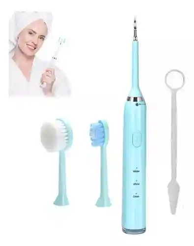 Cepillo Limpiador Dientes Eléctrico 4 En 1 Removedor Sarro 5v - 110v