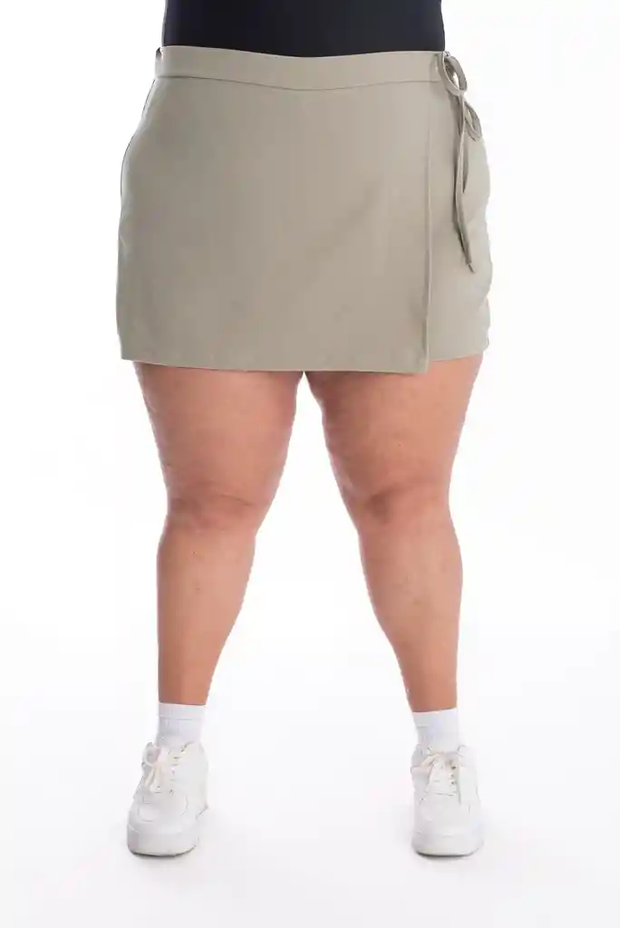 Falda Short Candela Verde T14