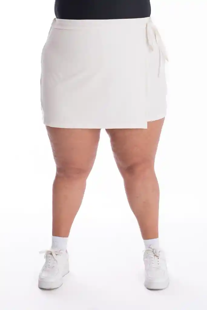 Falda Short Candela Marfil T20