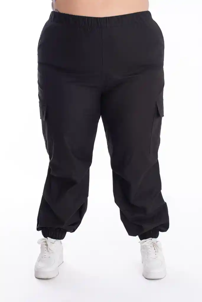 Pantalón Parachute Negrot24