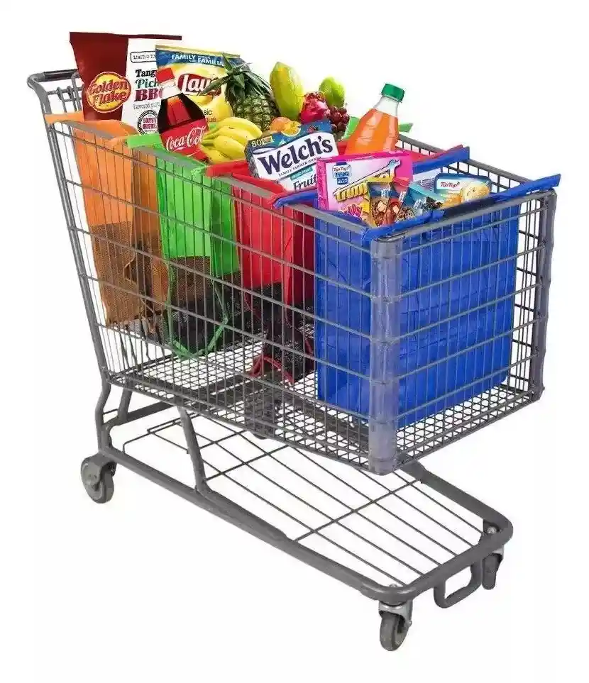 Set De Bolsas Para Mercar X4