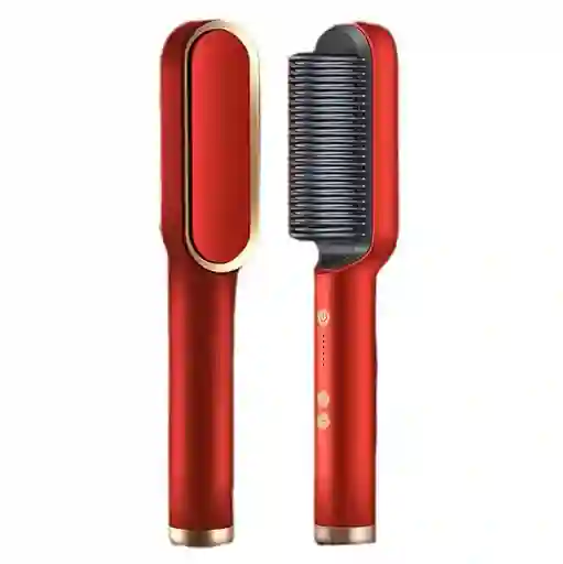 Cepillo Alisador Eléctrico Peine Alisador Portatil