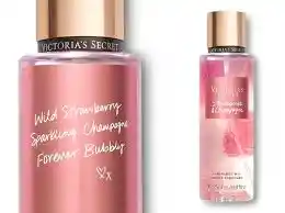 Splash Victorias Secret Strawberries Champagne Fragrance Mist 8.4oz And Fragrance Lotion 8oz - Set