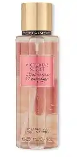 Splash Victorias Secret Strawberries Champagne Fragrance Mist 8.4oz And Fragrance Lotion 8oz - Set