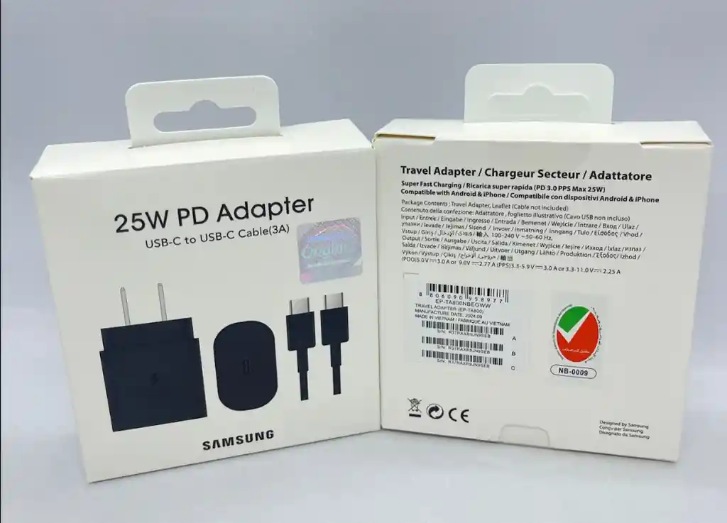 Cargador Samsung 25w Tipo Original